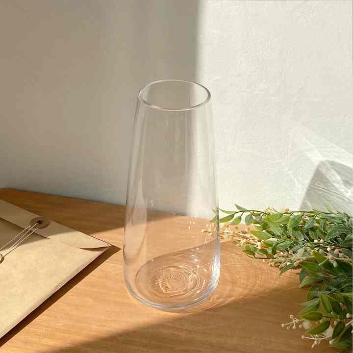 アリス 透明グラス フラワーベース