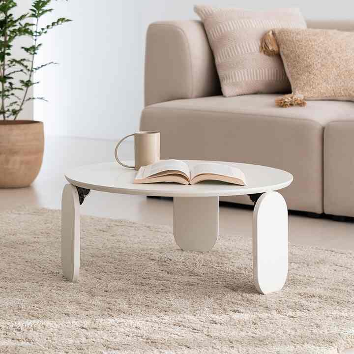 pond folding table サークル テーブル［3色］