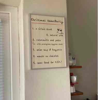 Christmas home party ポスター