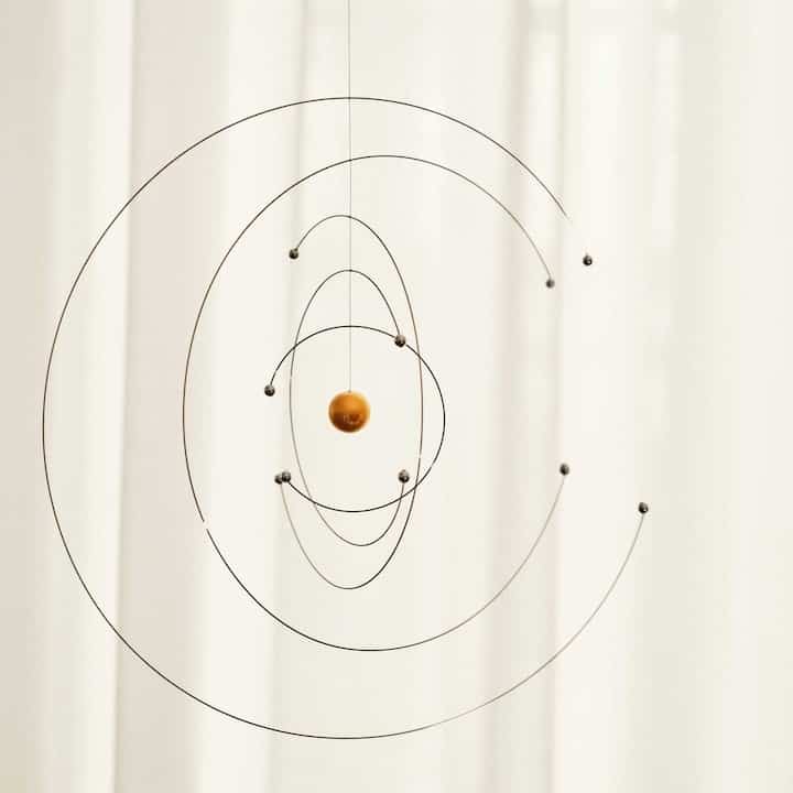 Niels Bohr Atom Model Mobile ニールス・ボーア アトムモデル