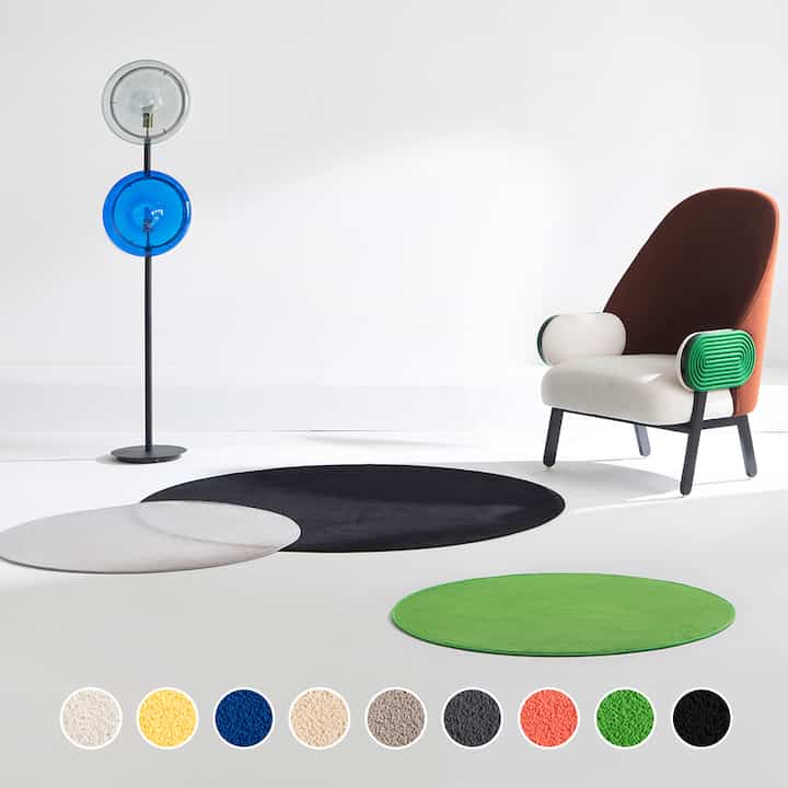 POP COLOR ラグ［9色・2サイズ］