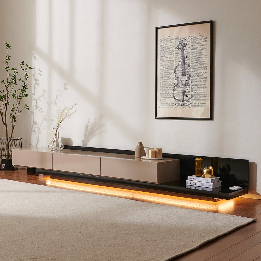 라칸 확장형 LED TV 다이 낮은 거실장 2300 가격 비교 나누벨 라칸 확장형 LED TV 다이 낮은 거실장 2300