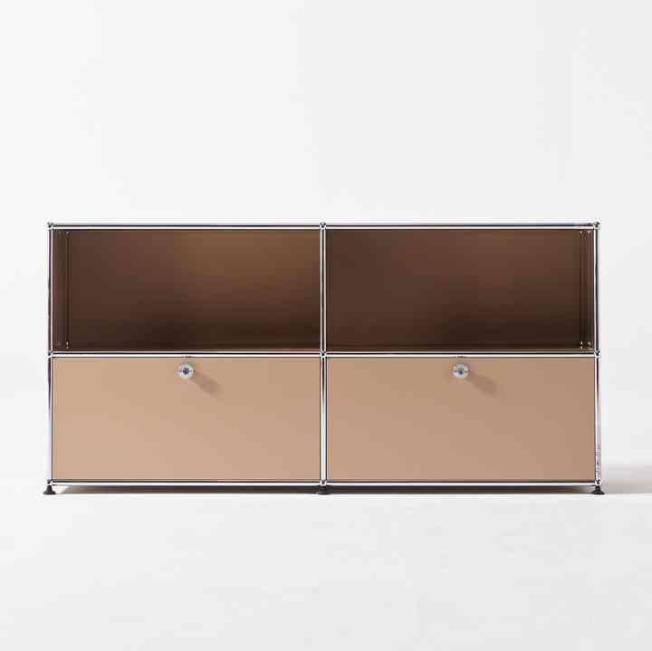 サイドボード ドロップダウンドアx2［14色］