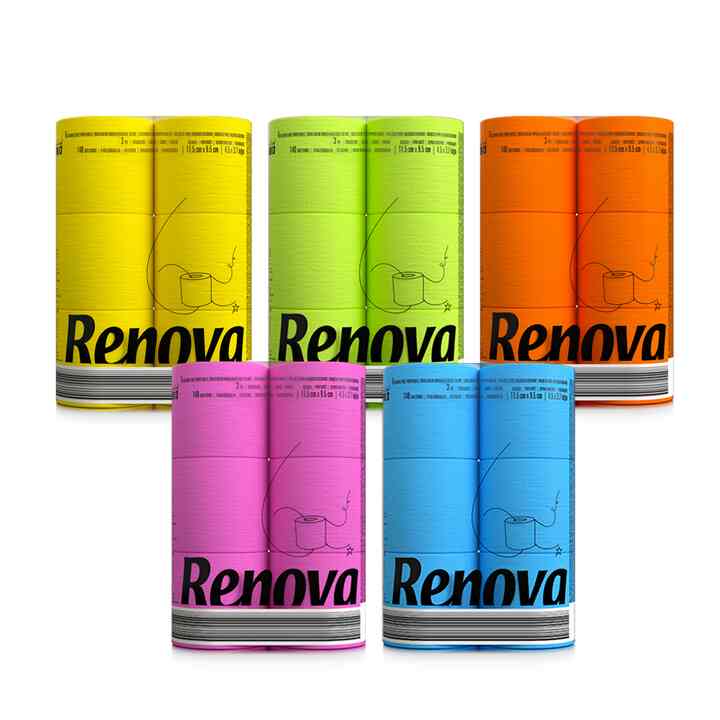 Colors トイレットロール (Green)