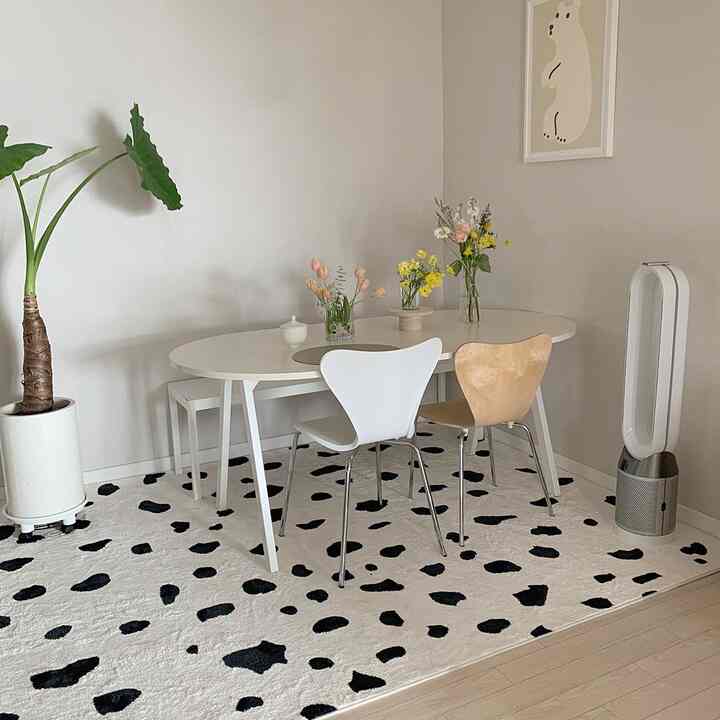 DALMATIAN ラグ (RECTANGLE)