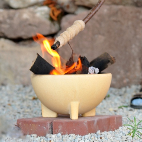 캠핑주방용품 > 야외 도자기 화로 Mini Brazier 어린이를 위한 미니 화로 세라플람 | 오늘의집 쇼핑