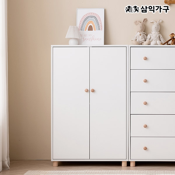 삼익가구 코코 베이비장 800 옷장 수납장