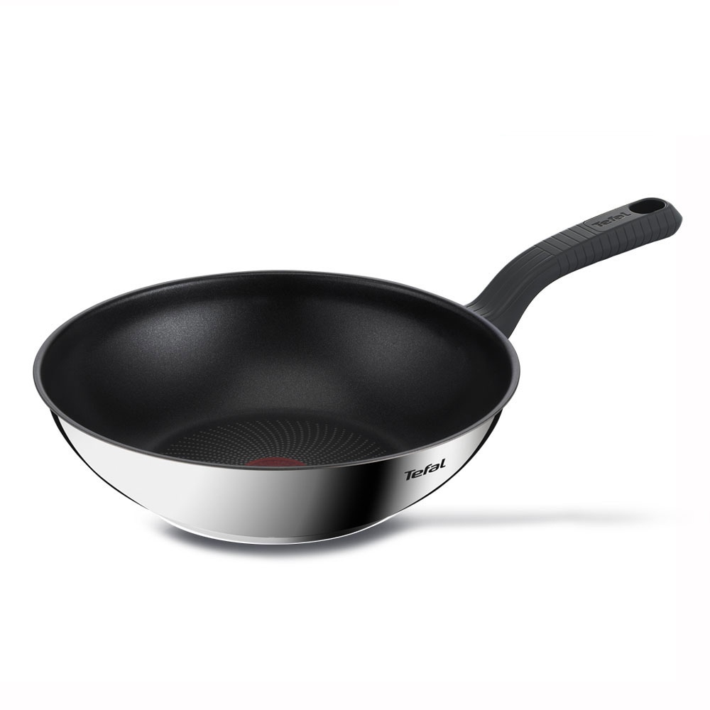 테팔 인덕션 티타늄 스테인리스스틸 에센스쿡 웍팬 28cm