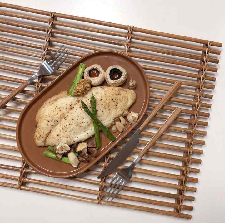 ラタン ウッド ランチョンマット［2サイズ］