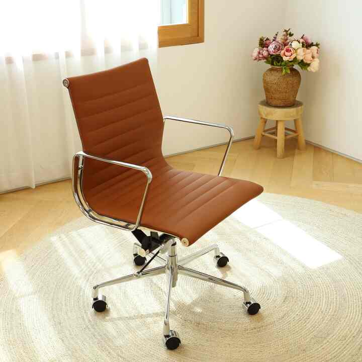 ミッドセンチュリーオフィスチェア［5色］