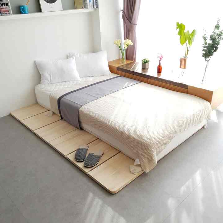 パイン無垢材 すのこマットレスフレーム［6サイズ］