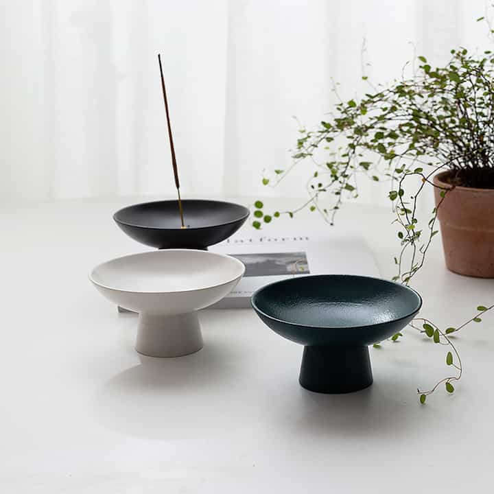 Ceramic Bowl Shaped Tray