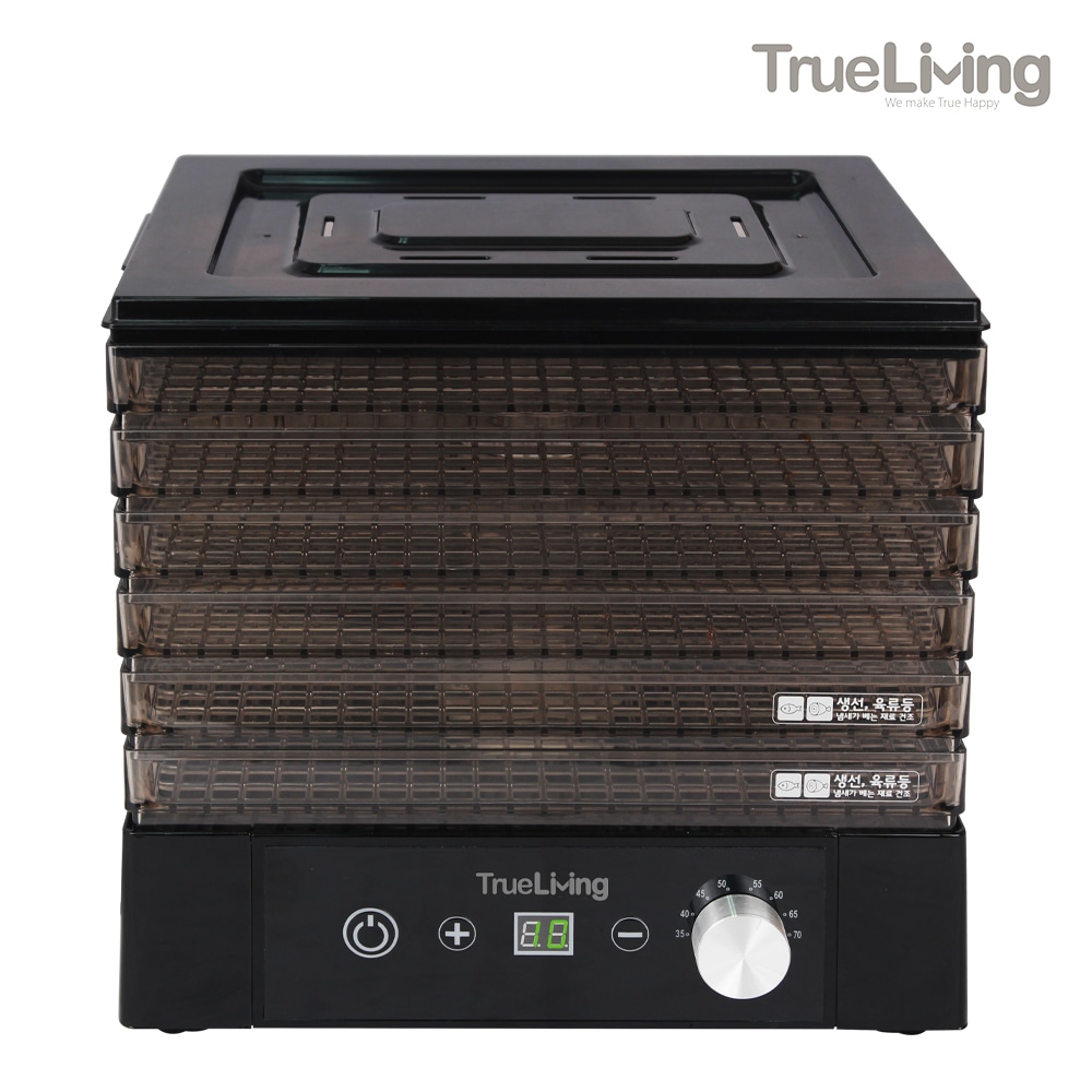 오늘의집 트루리빙 6단 디지털 식품건조기 TL-D250WK