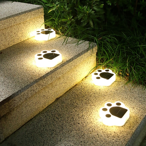 태양열 LED 정원등 태양광 발바닥 야외 경관 조명 계단등 2colors 가격 비교 레나에너지 태양열 LED 정원등 태양광 발바닥 야외 경관 조명 계단등 2colors