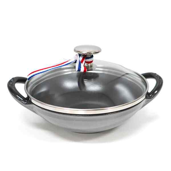 ベビー ウォック 16cm 鍋 ブラック