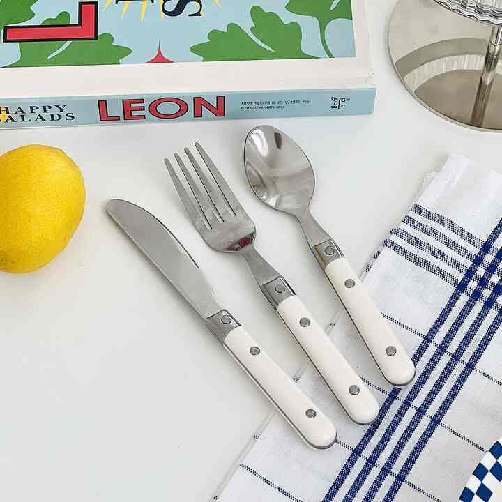 WHITE CAFE カトラリー 3種セット