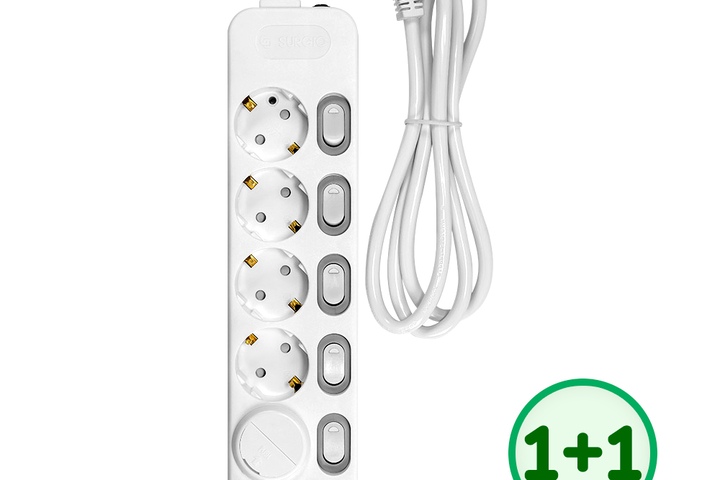 1+1 6구개별 멀티탭 안전커버 개당 증정