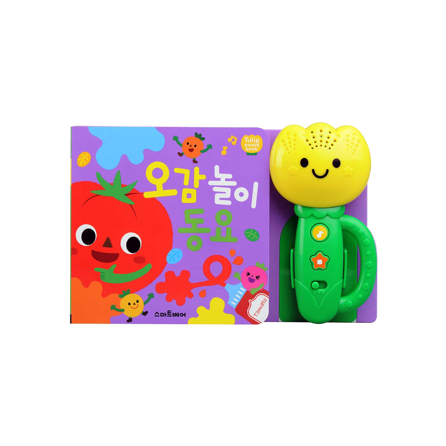 오늘의집 스마트베어 튤립사운드북오감놀이동요