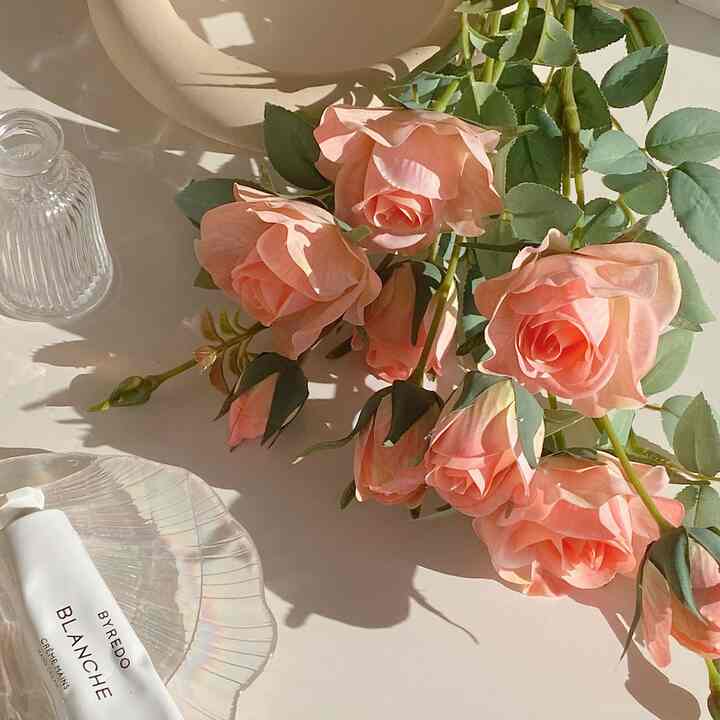 フレンチ バラ 造花［5色］