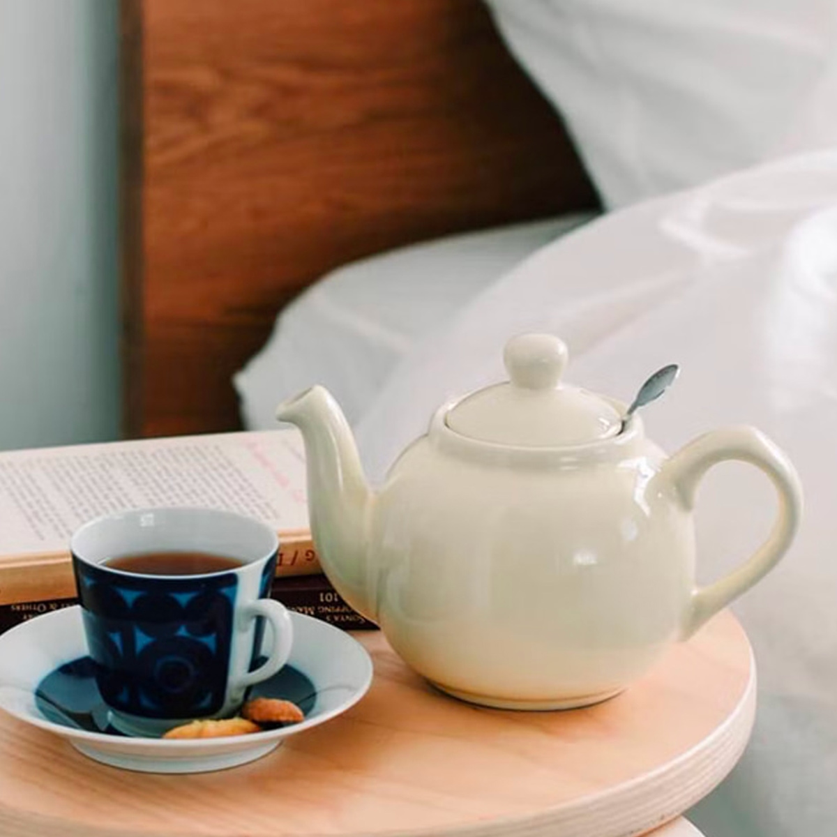 비에메종 런던 포터리 도자기 티팟 2 cup filter teapot 550ml 7color