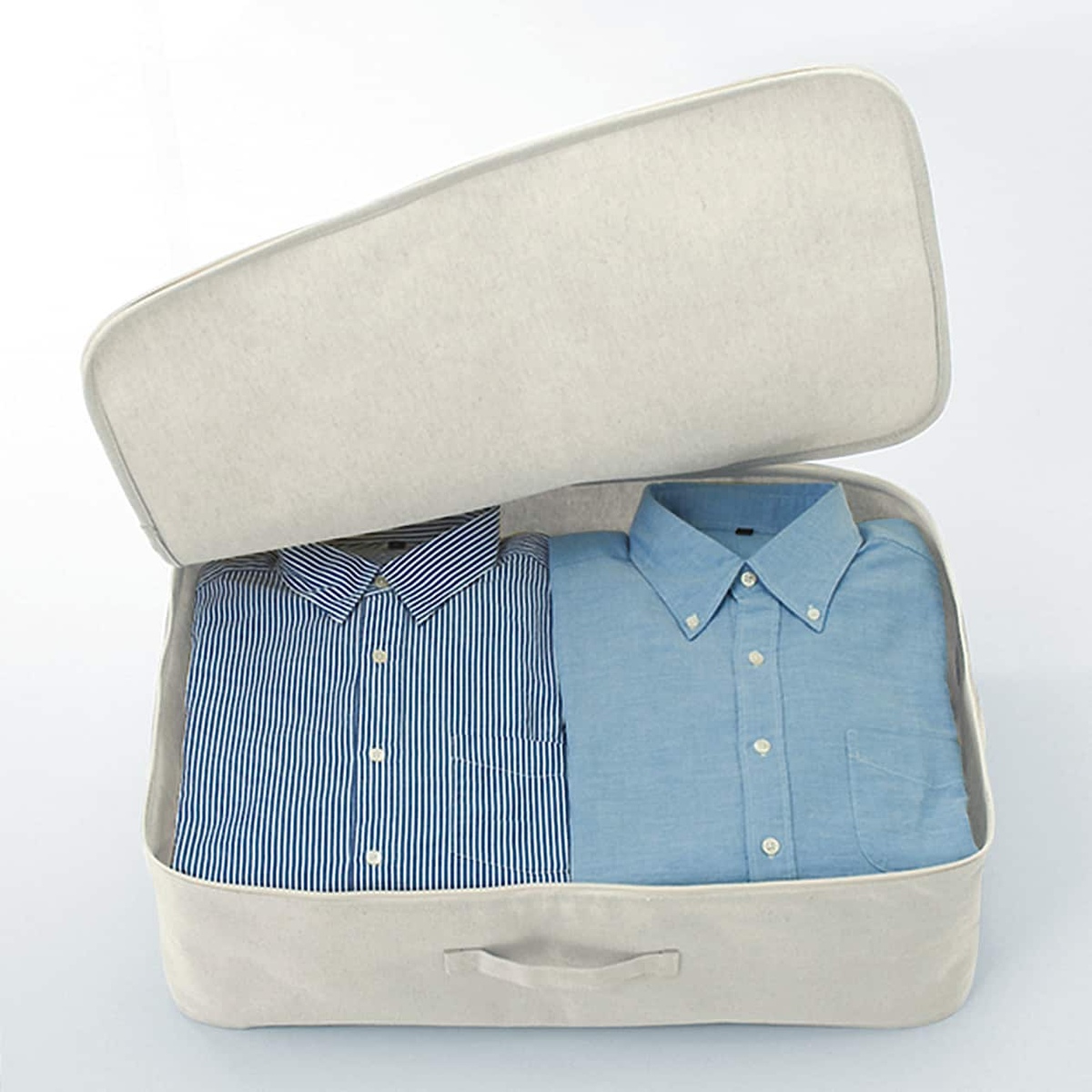 무인양품 폴리에스터 마 소프트 박스 의류케이스 (2 sizes) - 최저가 17,005원