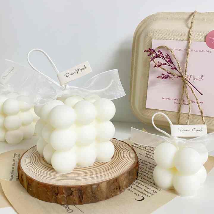 ミニキューブ キャンドル セット［6種］