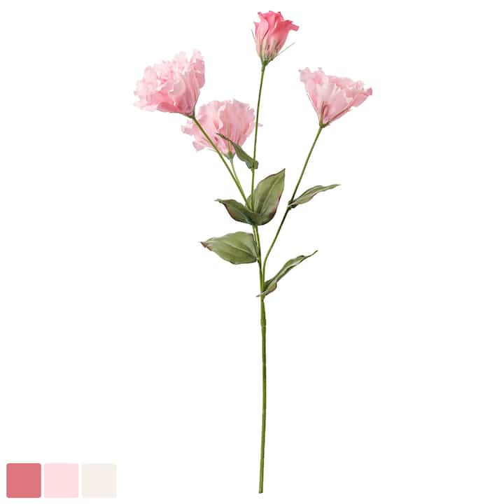 SMYCKA スミッカ造花, トルコキキョウ/ピンク 60cm