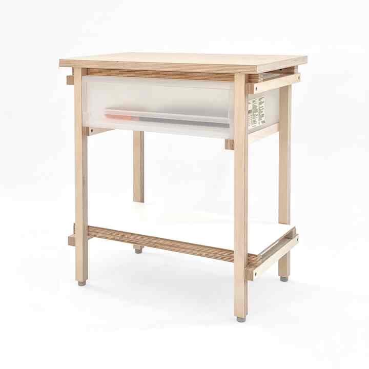 ぺぺ無地サイドテーブル