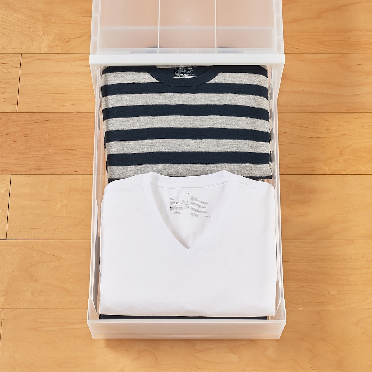 무인양품 폴리프로필렌 의류 케이스 (3 sizes)