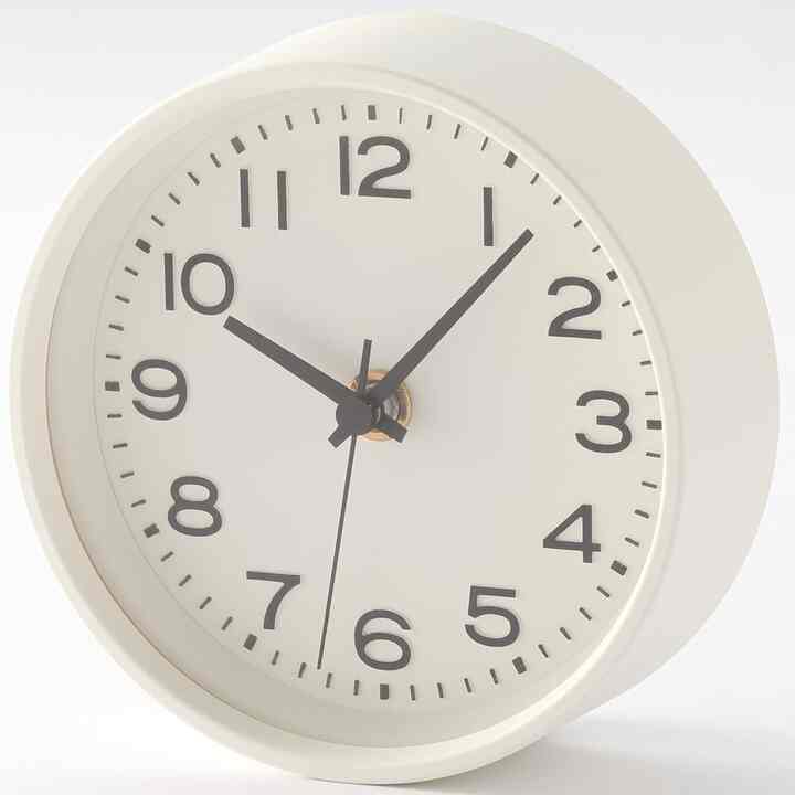 アナログ時計・小（スタンド付）［2色］