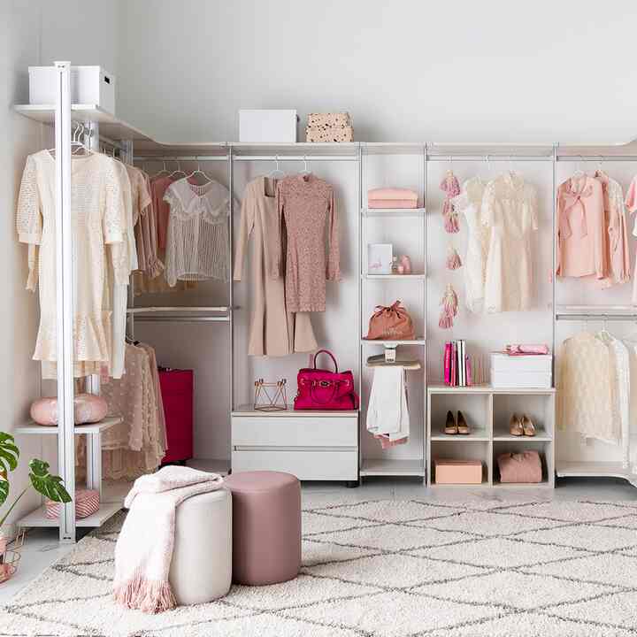 LUMINIUM FRAME DRESSROOM システムクローゼット［4色］