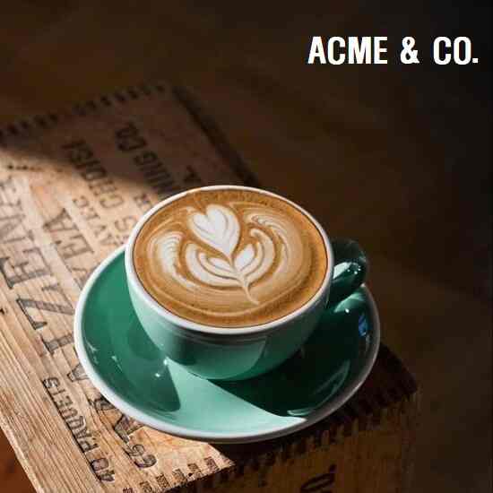 ACME カプチーノ マグカップ 190ml［8色］