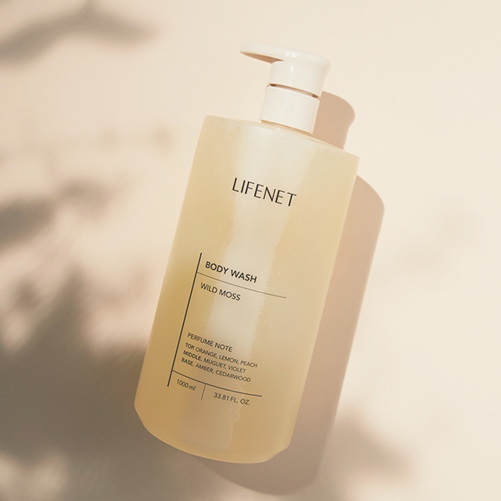 라이프넷 촉촉 클렌징 바디 워시 1000ml 3종