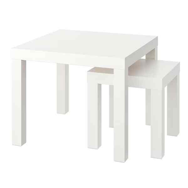 LACK ラック ネストテーブル2点セット