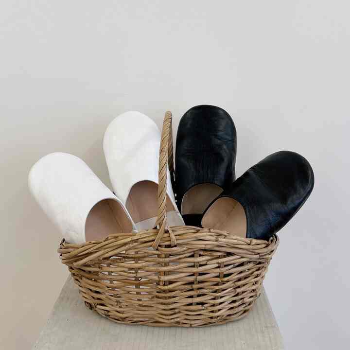 SOFT MOROCO BABOUCHE ルームスリッパ［3色］