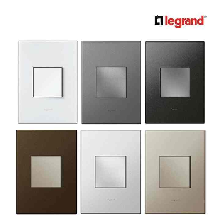 Arteor 正方形スイッチ 片切 1口［9色］