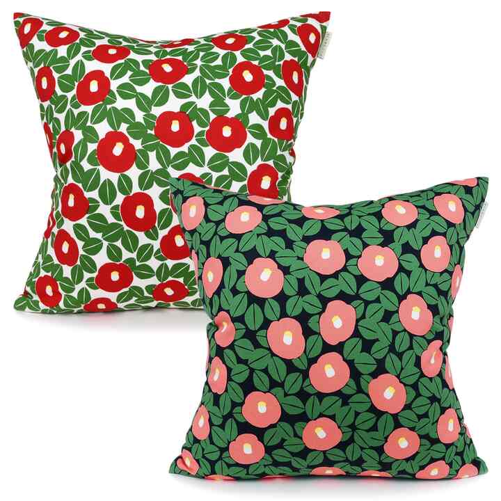 CAMELLIA クッションカバー［2色・2サイズ］