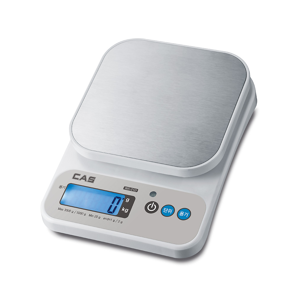 오늘의집 카스 카스 정밀 전자저울 5kg 주방저울 상업용 가정용 WA-21D