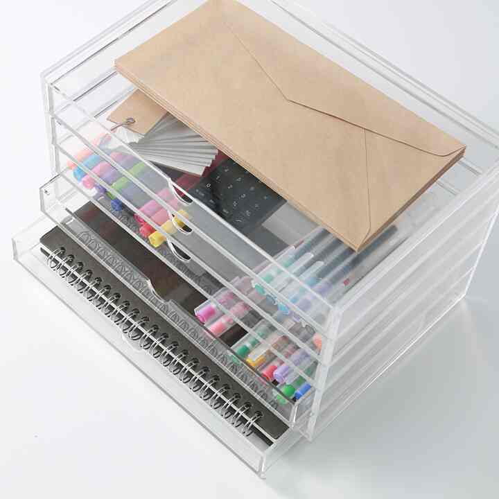 Acrylic Storage 5 Drawers