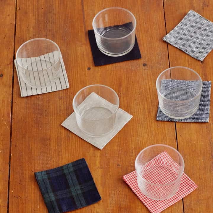 Lithuania リネンコースター［10色］