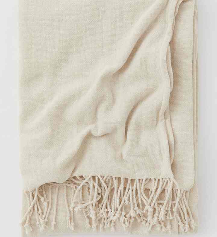 フリンジブランケット