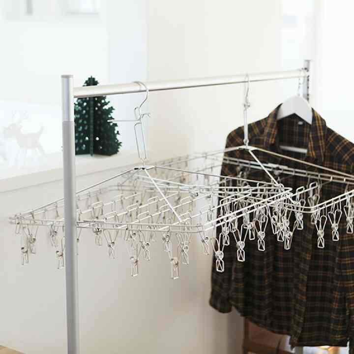 オールステンレス角型ハンガー・大