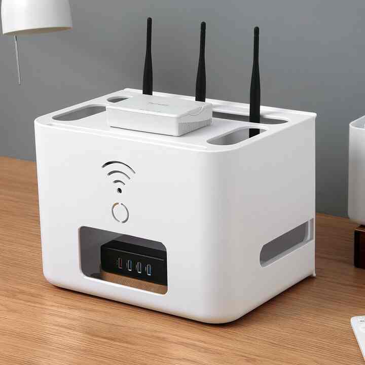 ルーター収納ボックス［2色］