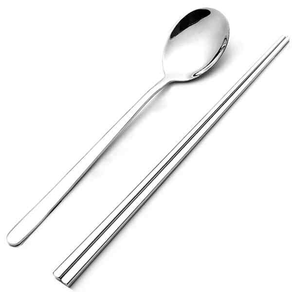 ステンレス カトラリー スプーン＆お箸セット