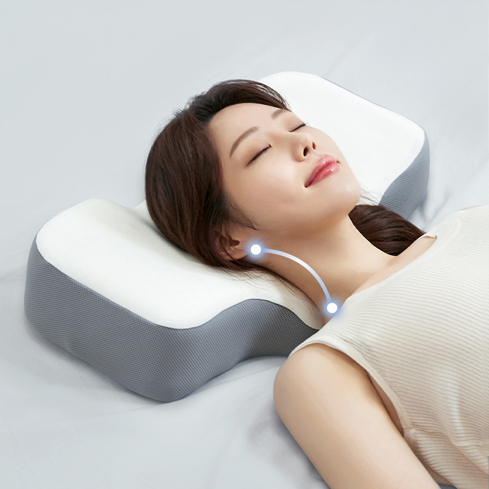 잠솔솔 경추 메모리폼 숙면 꿀잠 수면 베개_메쉬