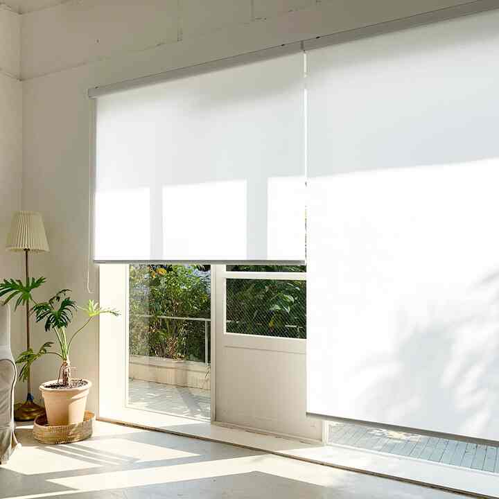 無地ロールスクリーン ブラインド［35色］