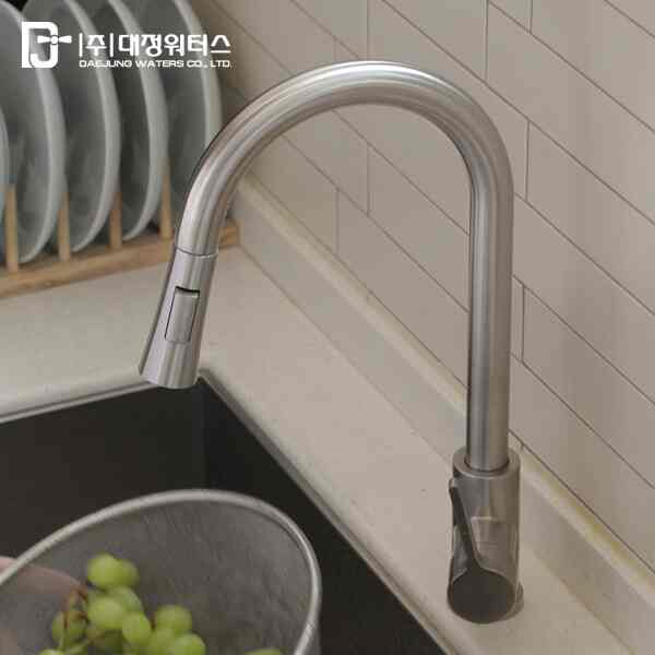 マット ステンレス Bタイプ キッチン用蛇口