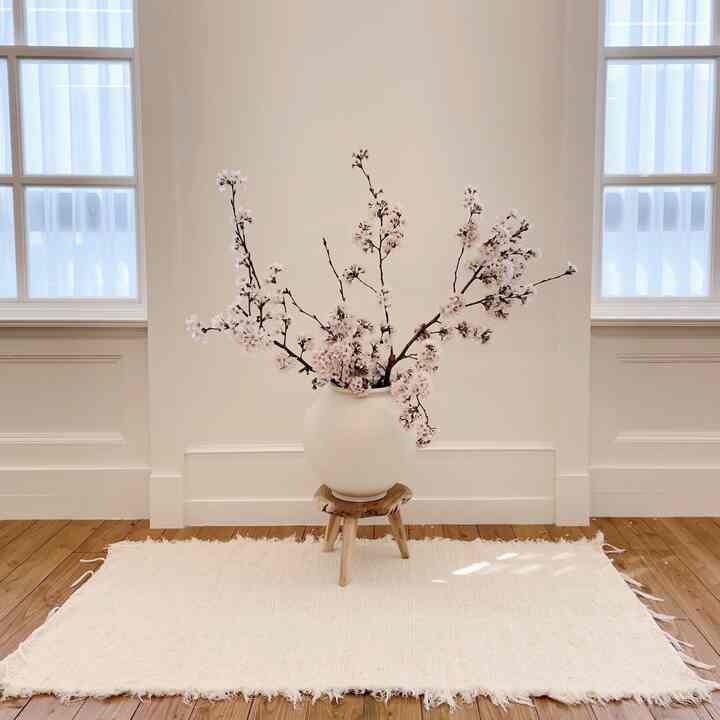 ポルトガル製ナチュラルコットンラグ