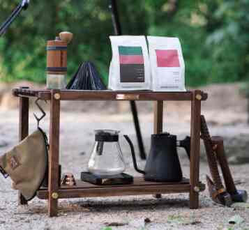 COMPACT キャンプ シェルフ［2色］