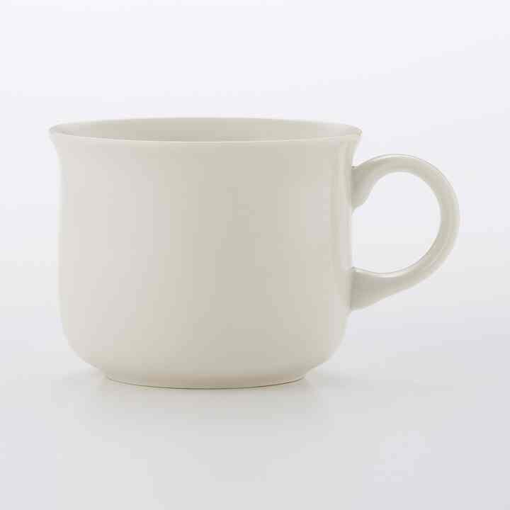 磁器ベージュ　カップ　小